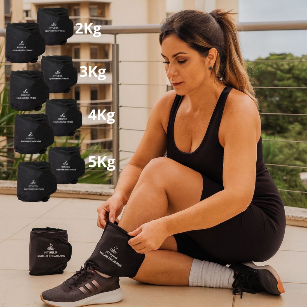 Kit Caneleira Treino Funcional 2Kg 3Kg 4Kg 5Kg Força Resistencia Saúde Bem Estar Academia em Casa Envio Imediato