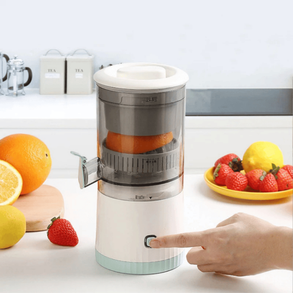 Espremedor Elétrico Automático de Frutas USB Recarregável Portátil | Suco Natural sem Esforço