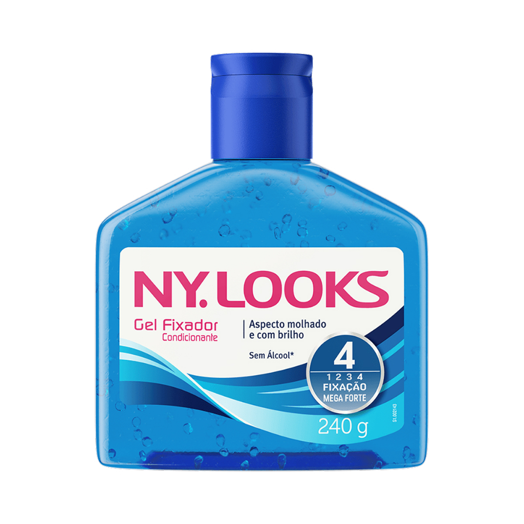 Gel Condicionante Fixador Nylooks Mega Forte 240g