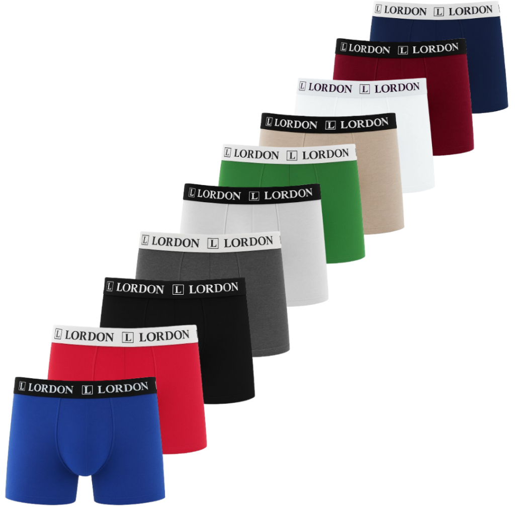 Kit 10 Cuecas Boxer Masculina Cotton Algodão Plus Size Tamanho Grande