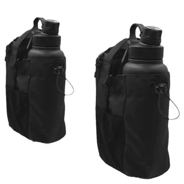 Bolsa Magnética Para Garrafa De Água Fitness Com Ímã , Grande Capacidade , Copo Específico Academia crossbody Portátil