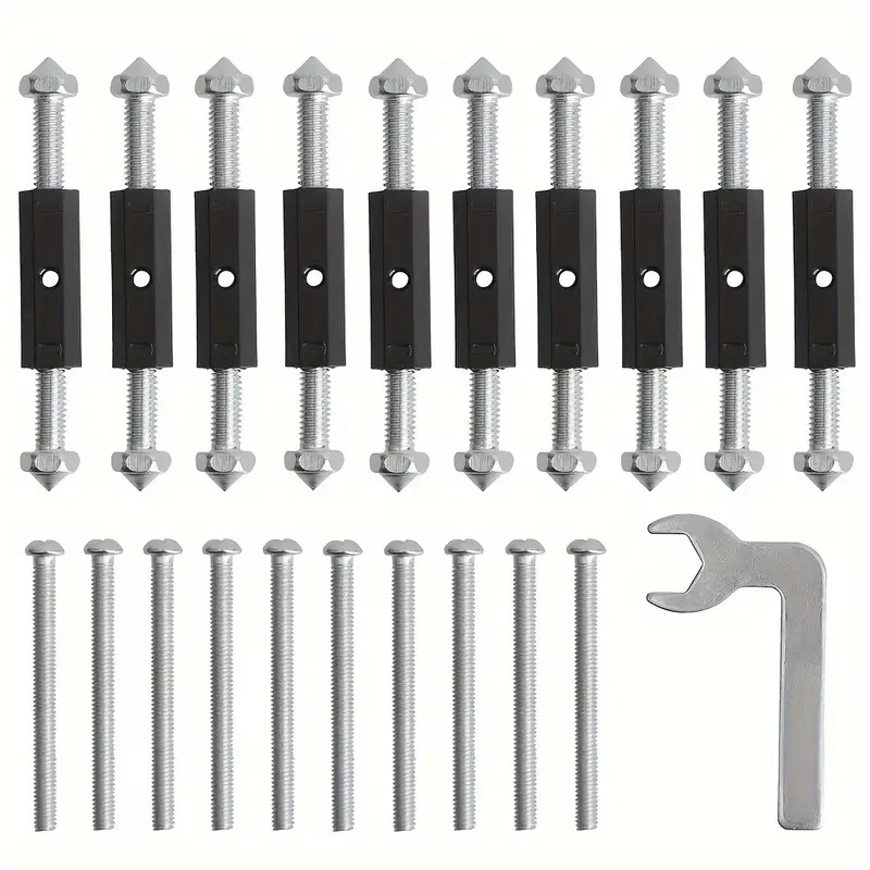Kit 10 Unidades Reparo Salva Caixinha 4x2 Abas Quebradas