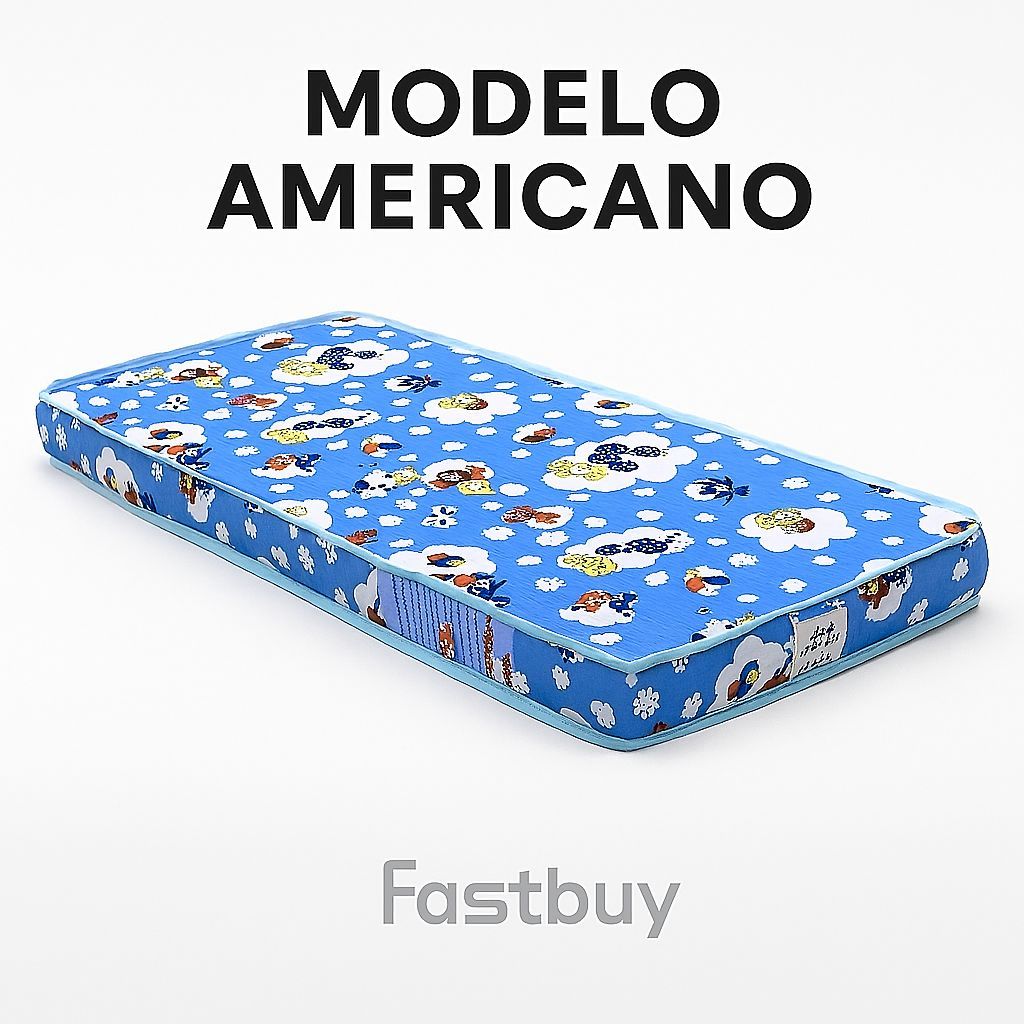 Colchão Ortobom Baby Physical Para Berço 70x130x10cm Envio Imediato