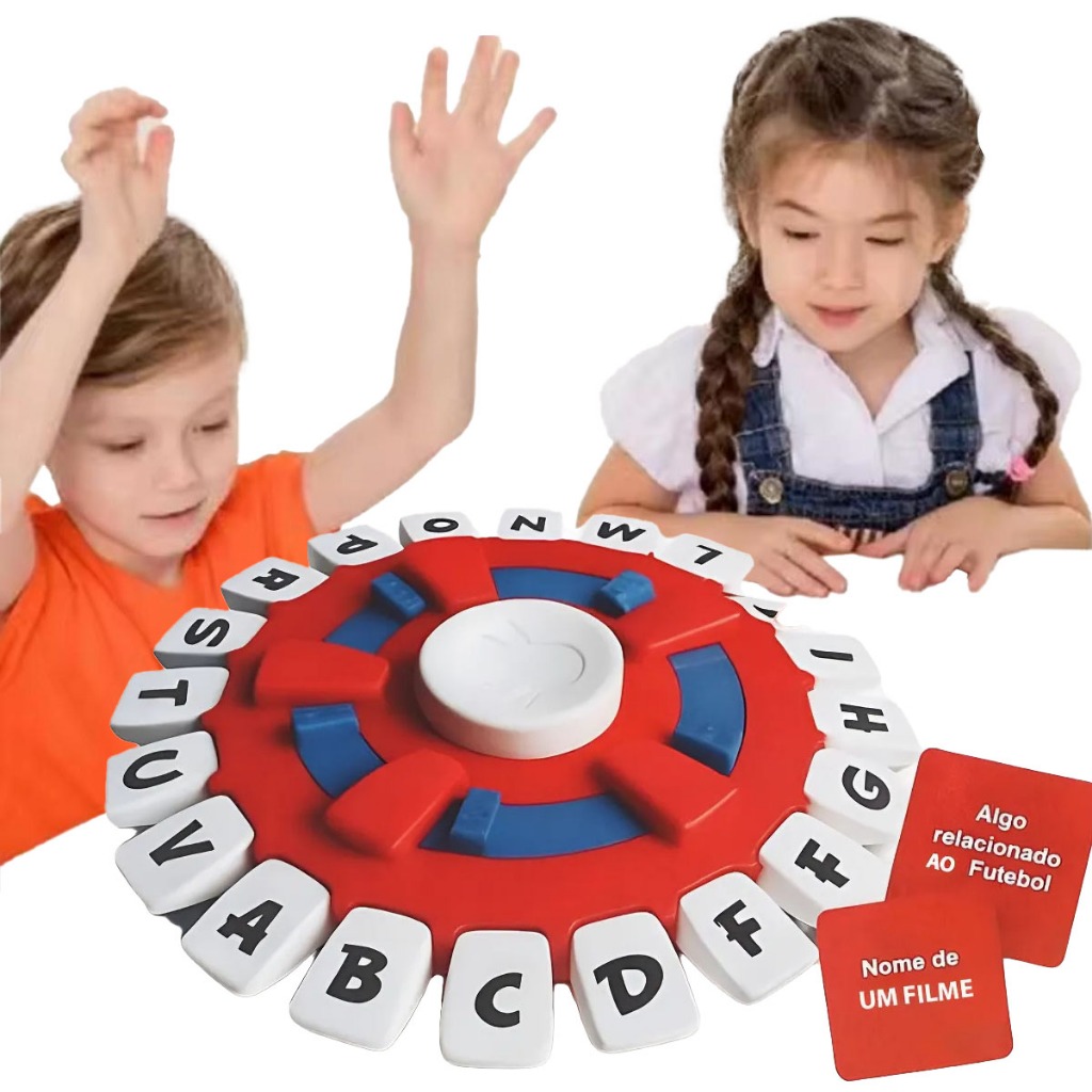 Brinquedo - Jogo De Tabuleiro Interativo Educativo Stop
