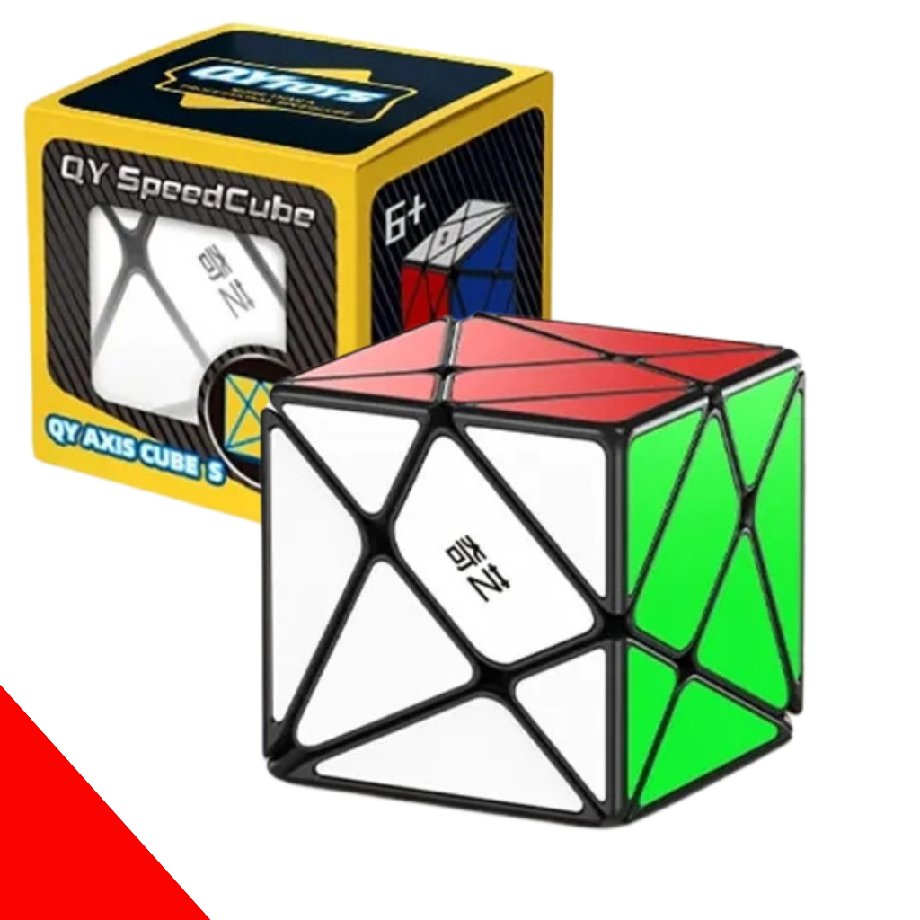 Cubo mágico QIYI AXIS CUBE S profissional diferente