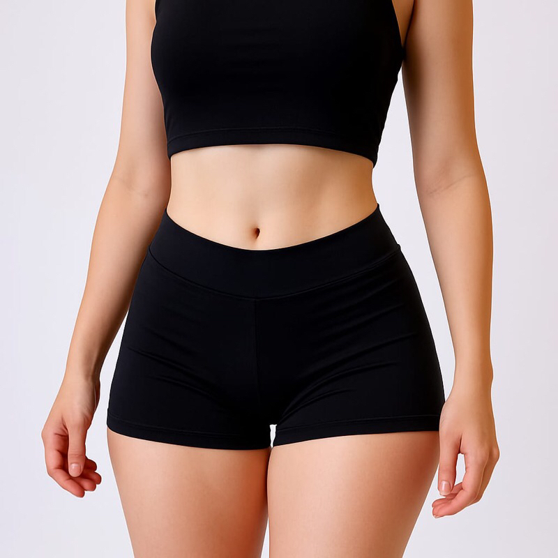 short Feminino Academia Levanta Bumbum Micro short