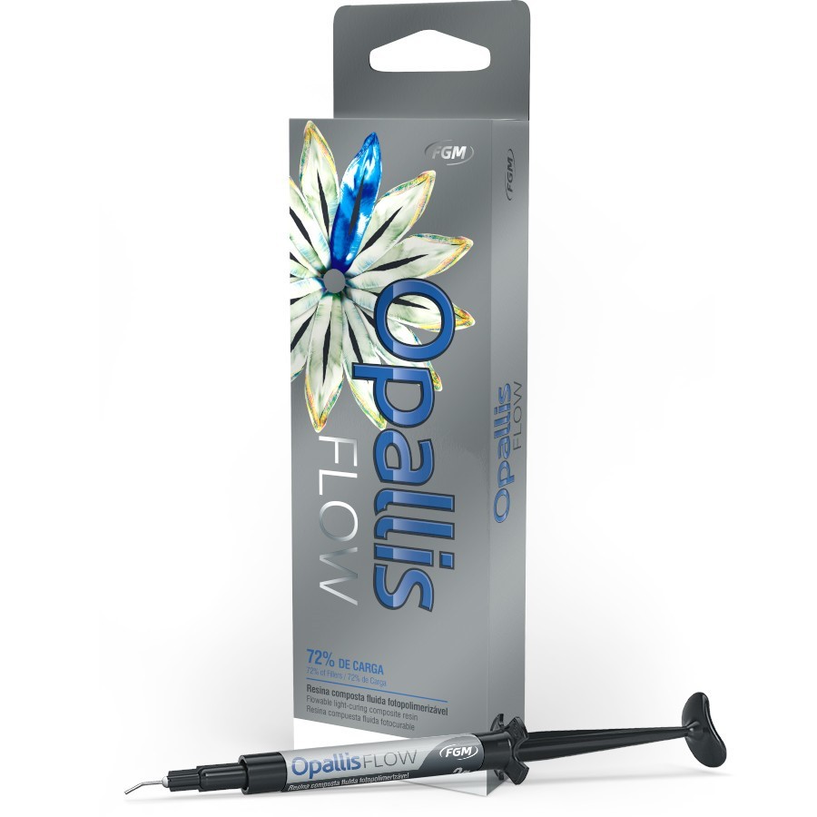 Resina Opallis Flow 2G - Fotopolimerizável - Escolha a Cor