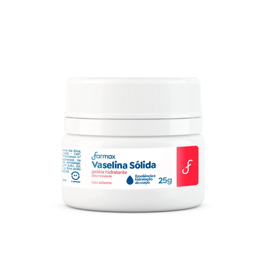 Vaselina Solida Farmax Geleia 25g