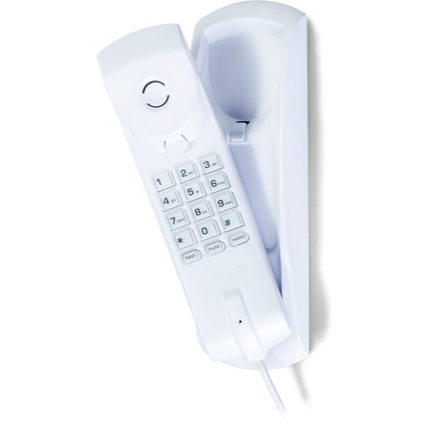 Telefone Interfone Gôndola Intelbras TC 20 Branco e Preto - Casa, Apartamento e Prédio
