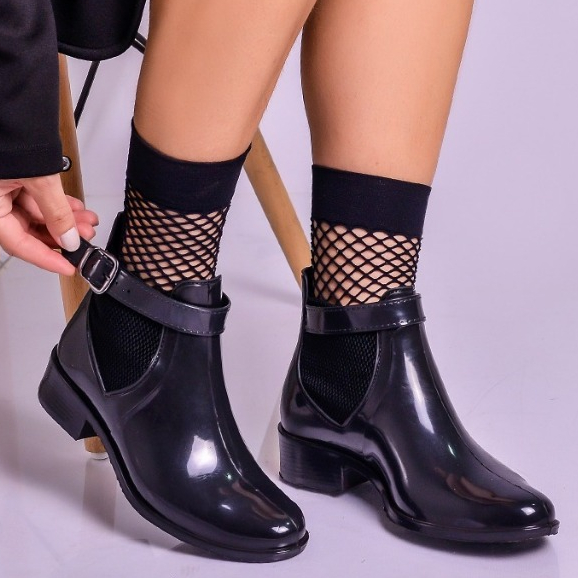 Bota Feminina Galocha Impermeável Lançamento