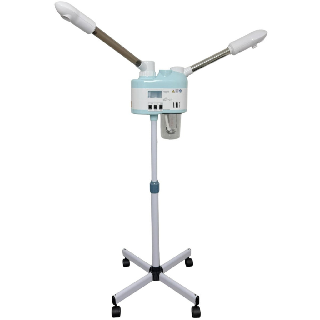 Vaporizador de Ozônio Quente Frio Facial Capilar Barba Podologia Portátil Anvisa Estek