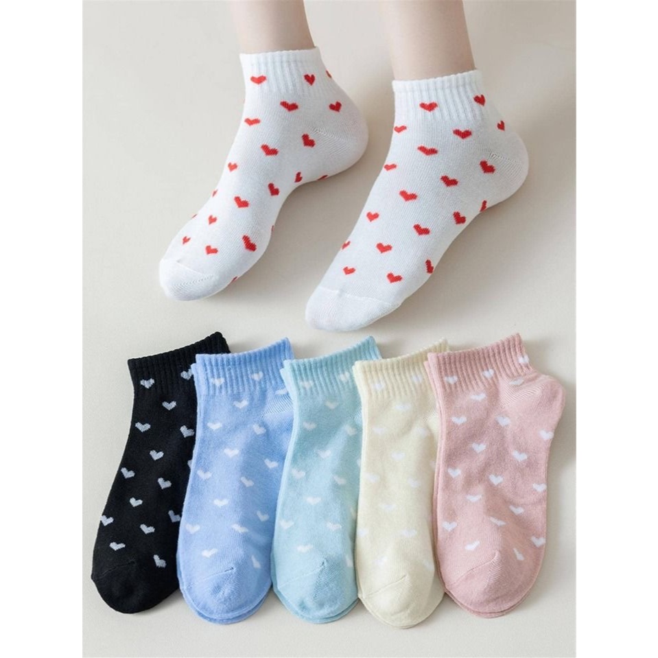 Kit 3 6 12 Pares Meia Juvenil Feminina Soquete Cano Curto Algodão Conforto 31 ao 35