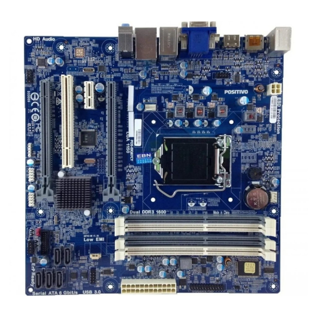 Placa Mãe LGA 1150 – POS-EIQ87CY – Chipset Q87 - 4 geração