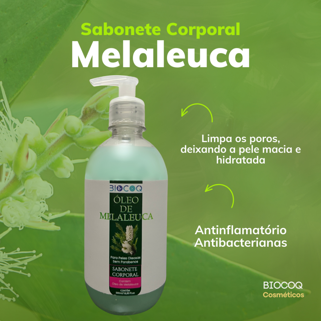 Sabonete Líquido Melaleuca Biocoq - 500ml