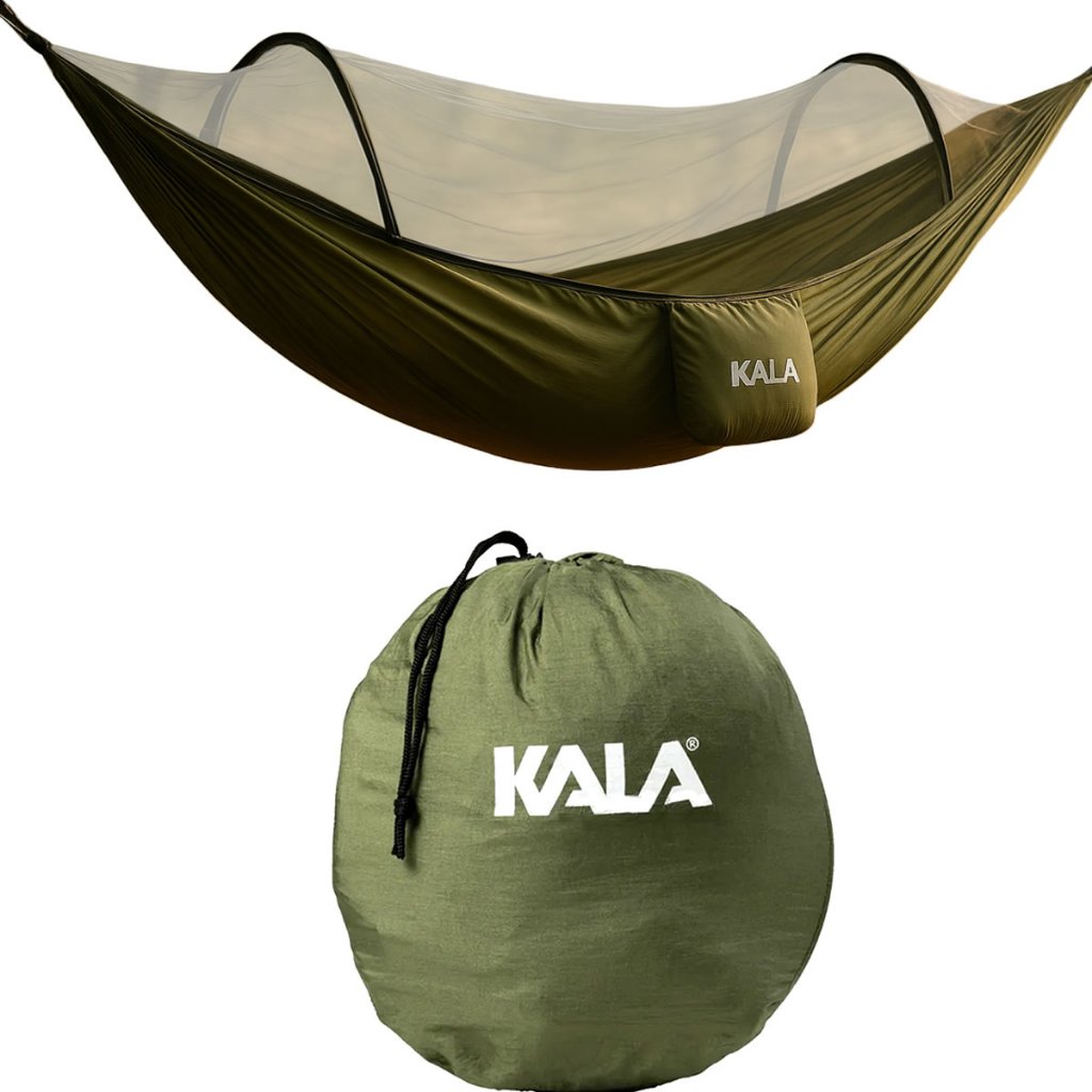 Rede de Descanso Nylon com Mosquiteiro 300kg Araguaia Kala