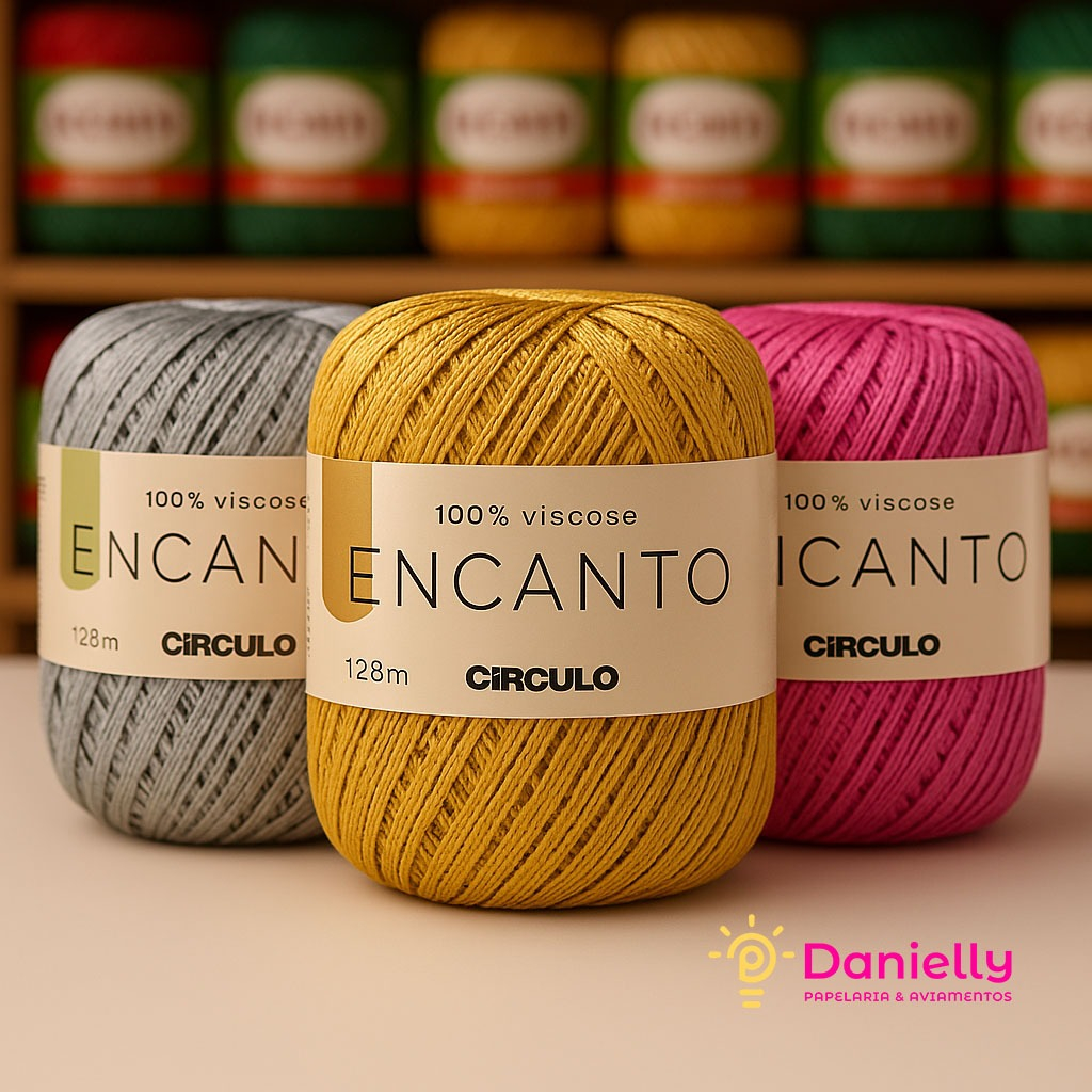 Linha Fio Encanto Círculo 100g - 128 Metros