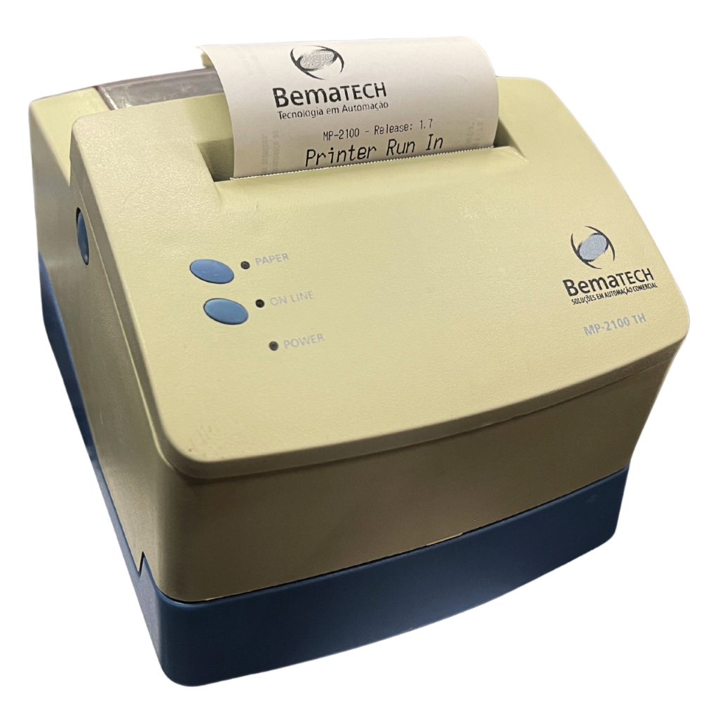 Impressora Térmica Bematech Não Fiscal Mp-2100 Th - Usb - Pedidos Ifood Delivery Comandas Estacionamento