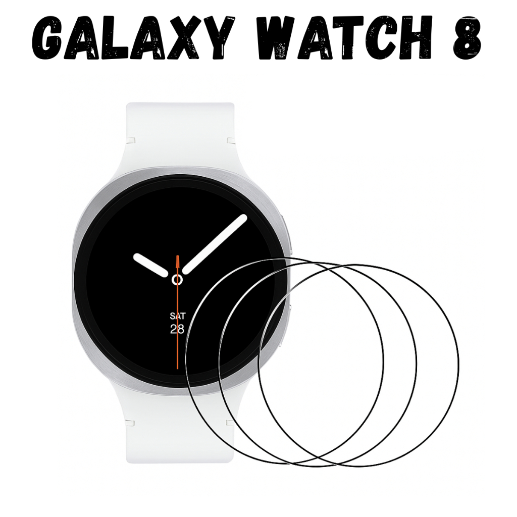 Película para Samsung Galaxy Watch 8 40mm 44mm Classic 46mm (2025)