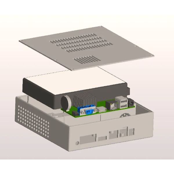 Gabinete para Circuito NVR e HDD 3.5