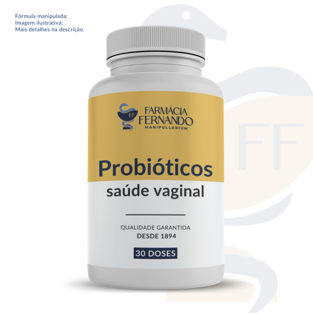 Probióticos saúde vaginal 30 doses - Suplemento alimentar