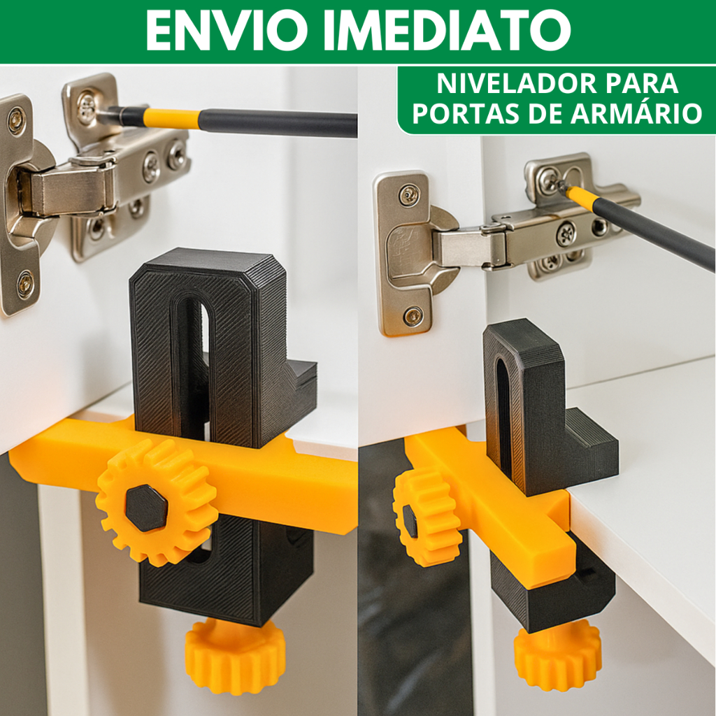 Gabarito Instalador E Nivelador De Portas De Armário