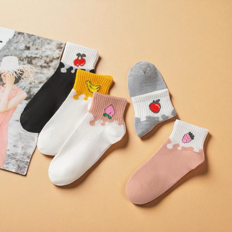 Kit  De Meia Feminina Estampadas ALGODAO POLIESTER