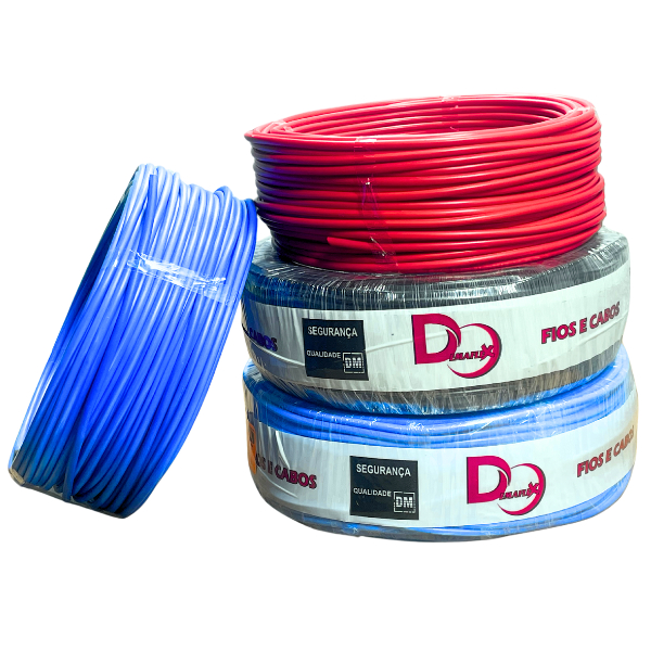 Cabo Elétrico Flexível HP Flex 4mm 25m – 750V – Anti-Chama