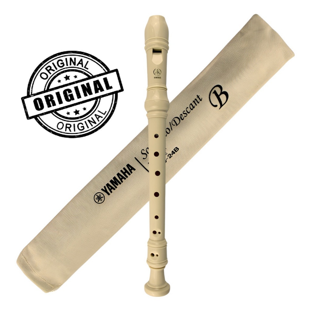 Flauta Soprano Yamaha Yrs24b Cm Barroca