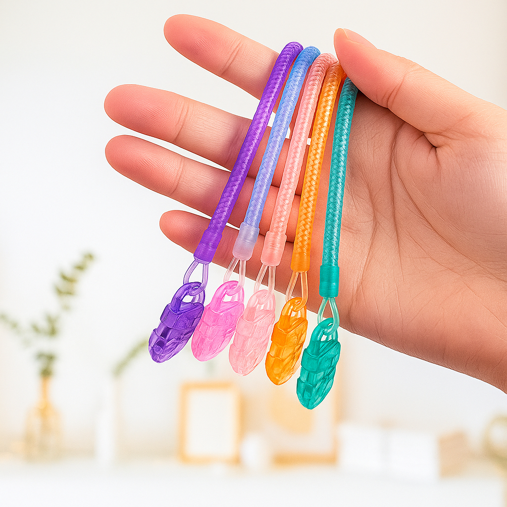 Kit 3 Prendedor de Chupeta Tipo Mola Universal Bebe Anti Queda Limpa Fácil Envio Rápido 24 Horas