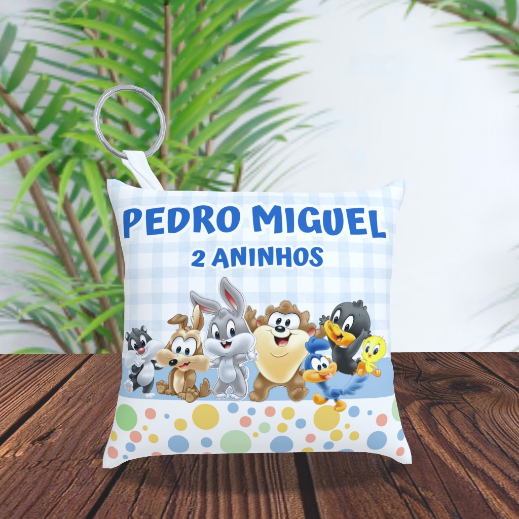 Kit Almochaveiro Personalizado Baby Looney Tunes