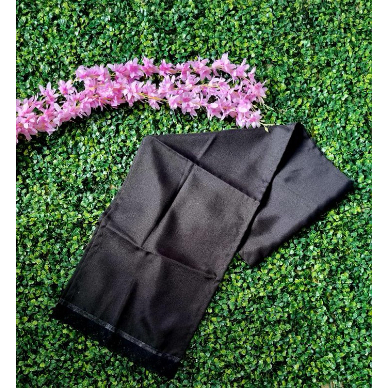 Umbanda Candomblé Pano de Cabeça Oxford Preto