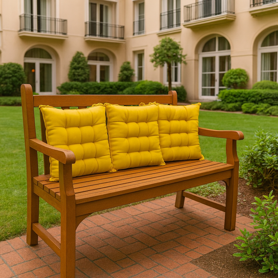 Almofada Futon Oxford Liso 40x40cm – Conforto e Cores Variadas