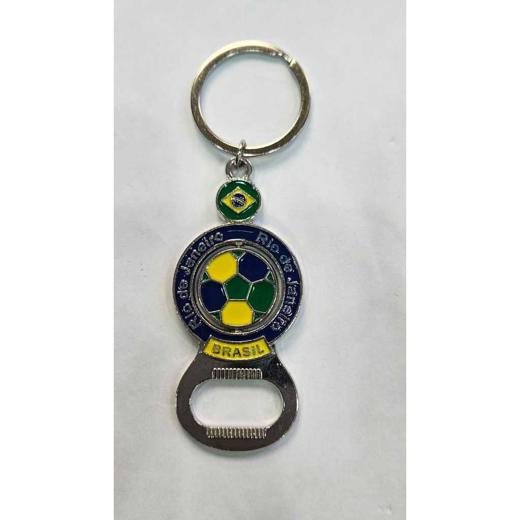Chaveiro Abridor Garrafa 2 Em 1  Personalizado Rio De Janeiro  Lembrança Abridor Bebida Pronta Entre