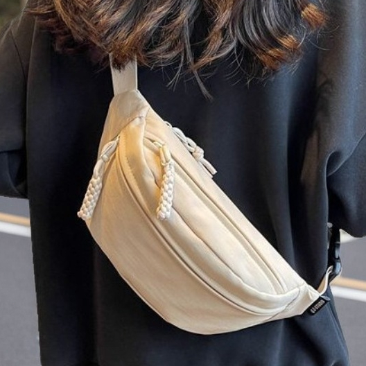 Pochete Crossbody Unissex Impermeável Compacta Leve e Funcional Perfeita para o Dia a Dia e Viagens