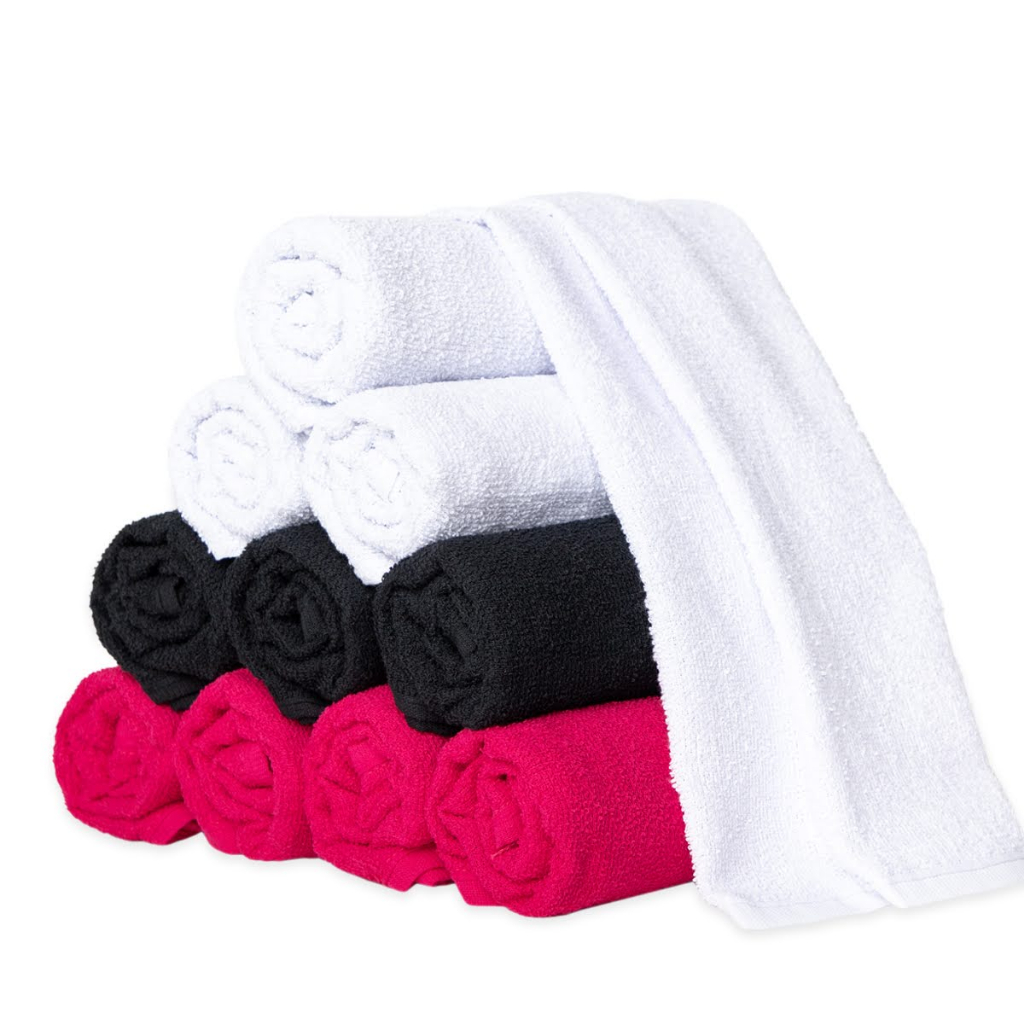 Kit 30 Toalhas de Rosto Para Salão Premium Toque Macio 45x70cm