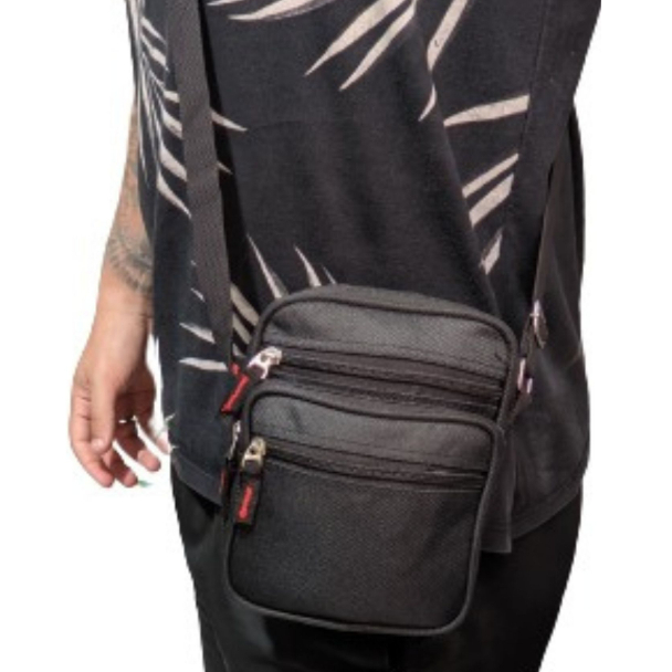 Bolsa bag transversal shoulder masculino feminino infantil adulto esporte passeio