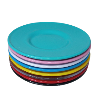 Conjunto 6 Pires para Xicara de Café Acrílico