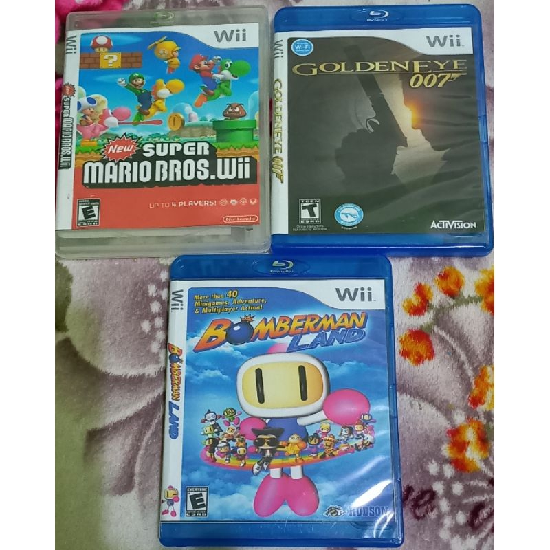 nitendo wii 3 jogos