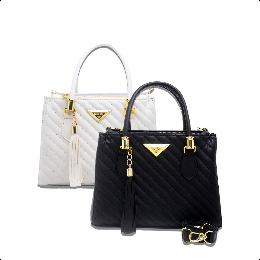 Kit 2 Bolsas Feminina Media Alça de Mão Transversal Linea