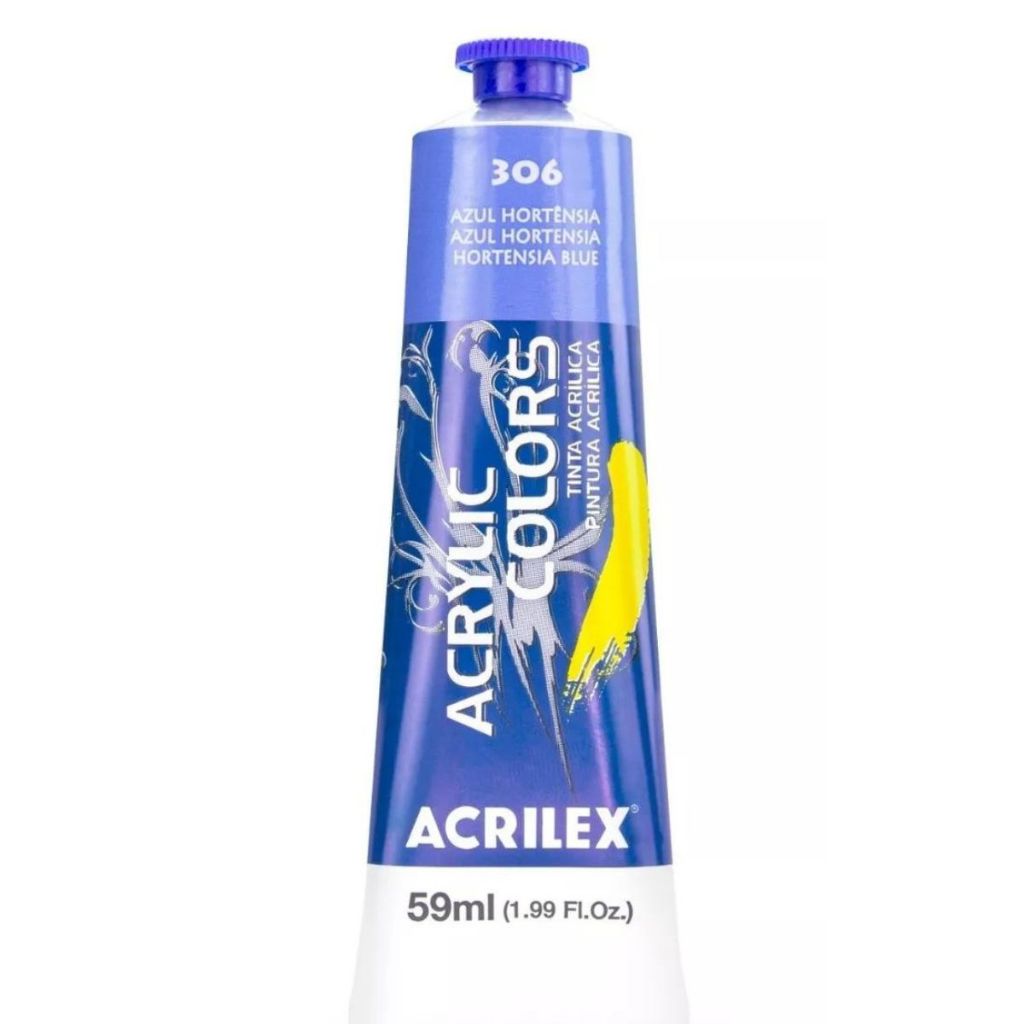 Tinta Acrilica Para Tela Acrilex Tubo de 59ml