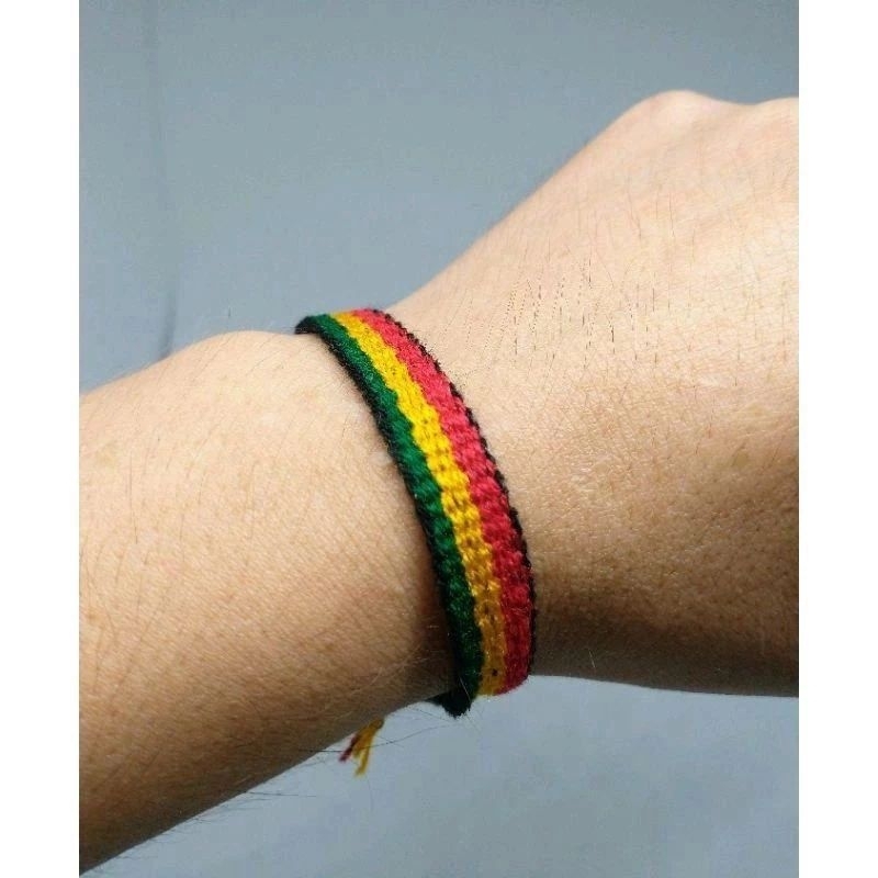 Pulseira Do Reggae Fininha Bob Marley Jamaica amizade Fitinha Hippie do Reggae