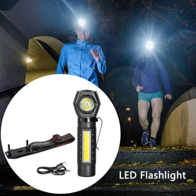 Lanterna de cabeça (603300)de LED, portátil de alta potência, lanterna de cabeça COB