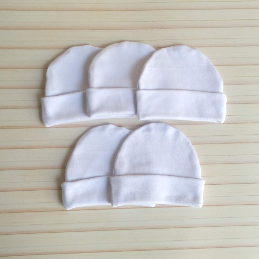 Kit com 5/10/15/20 toucas para personalizar, suedine 100% algodão