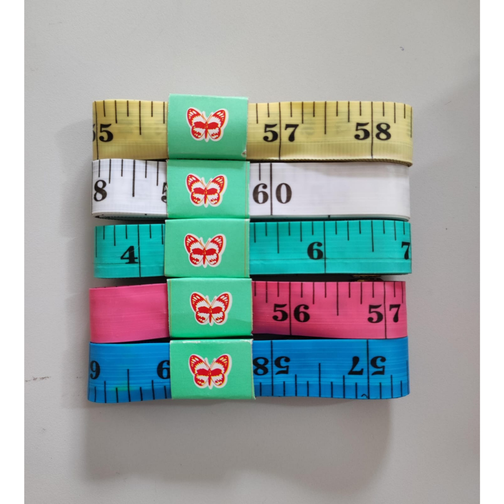 Fita Métrica Butterfly Cores Sortidas