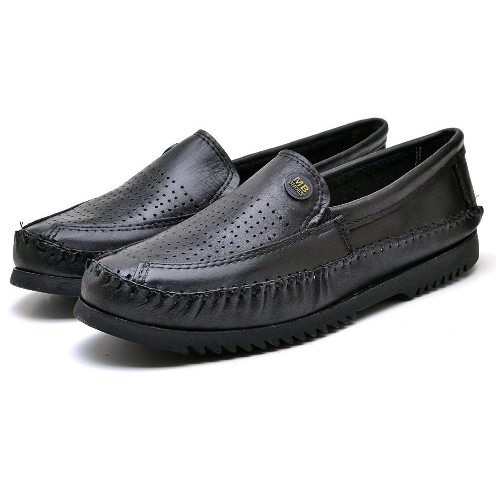 Mocassim Masculino Couro Dia a Dia Mega Estilo Leve e Macio