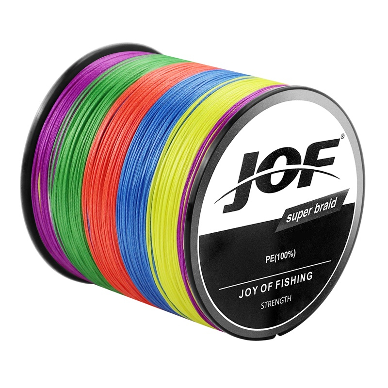 Linha De Pesca Entrançada Super Forte 4 Fios Pe Jof 300m