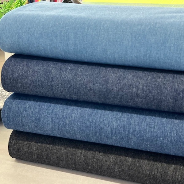 Tecido Jeans Denin 1 x 1,50 jeans chambray fino Ideal para roupas