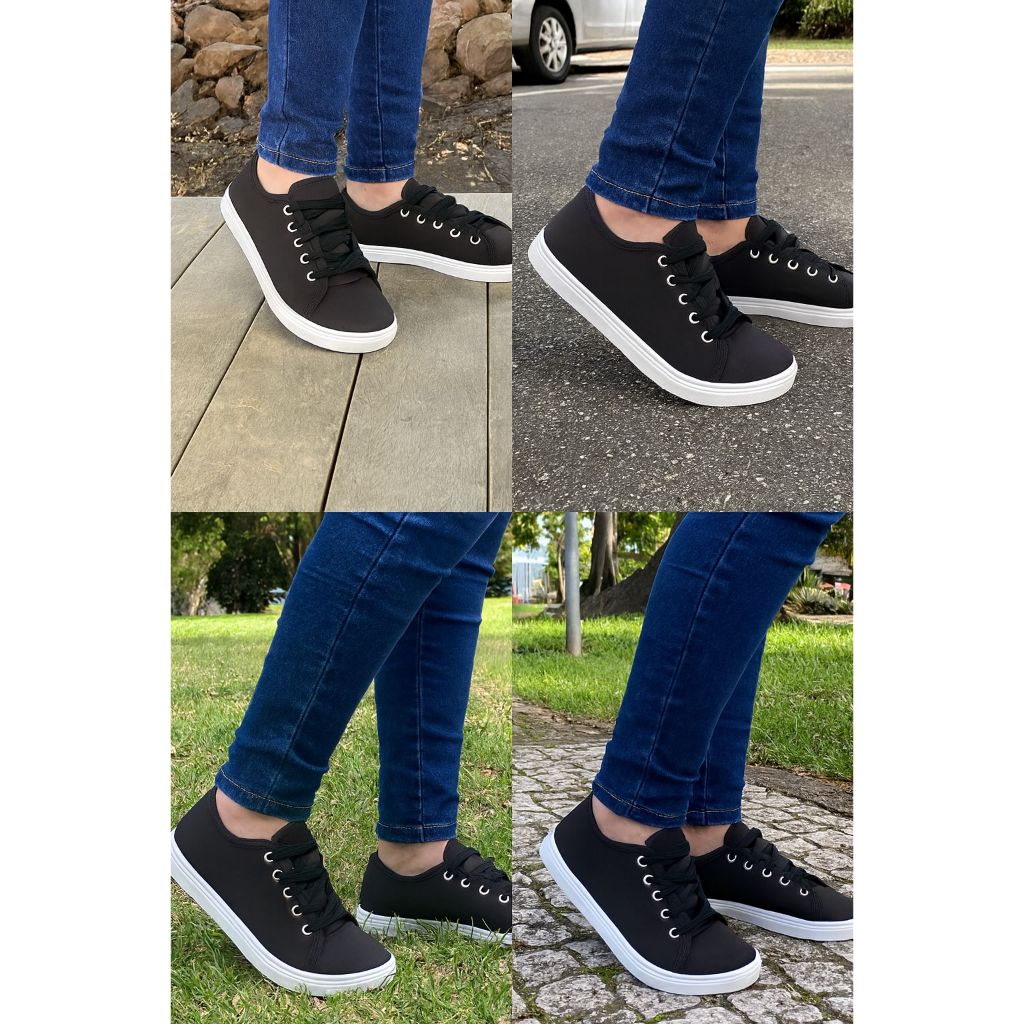 Tenis Feminino Casual Leve e Confortável Otimo para o Dia Dia Promoção