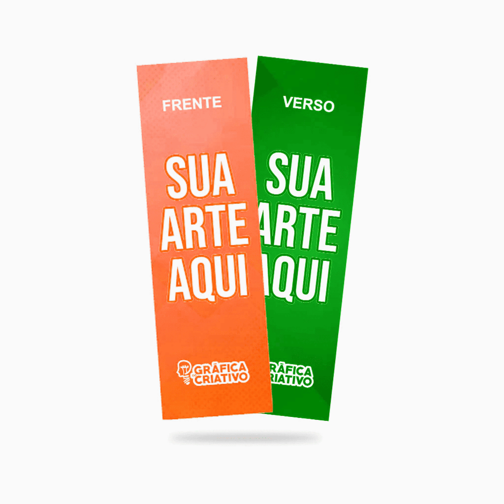 Marca Página Personalizado - Brilho - 100und