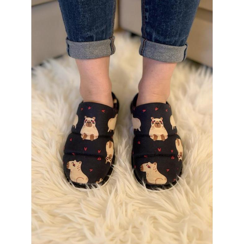 Pantufa INFANTIL chinelinho de dormir de Quarto bichinhos personagens fofinhos estampas Stitch Personagens Lembrancinhas